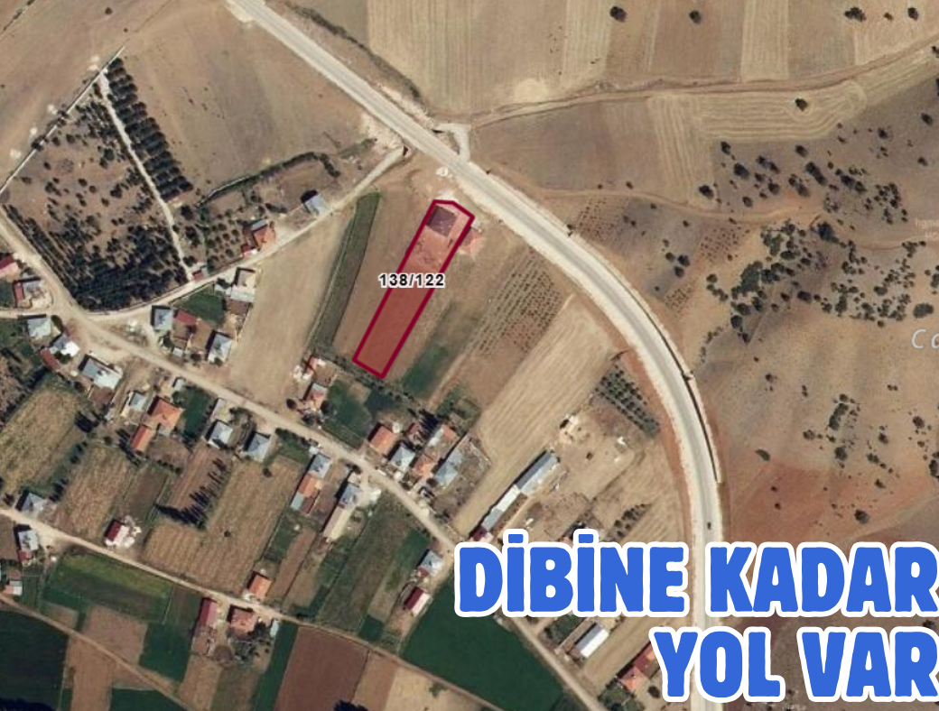 KONYA GÜNEYSINIR KAYAAĞZI 3.040 M² TARLA SATILIKTIR - KONYA GÜNEYSINIR fotoğraf 3